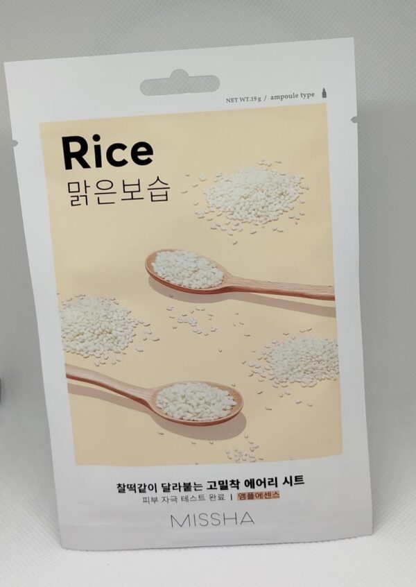 MISSHA Airy Fit Sheet Mask [Rice]
