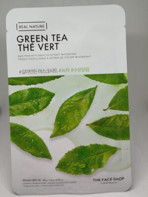 Real Nature Green Tea Face Mask – 20g